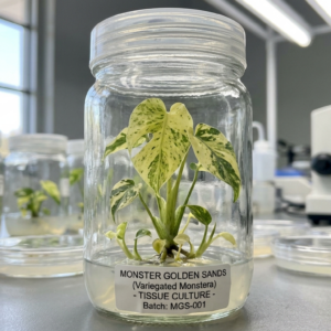 Monstera Golden Sands Tissue Culture